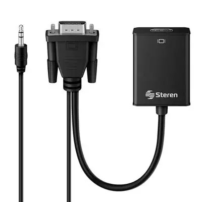 STEREN 208-158 CONVERTIDOR VGA PLUG HDMI 