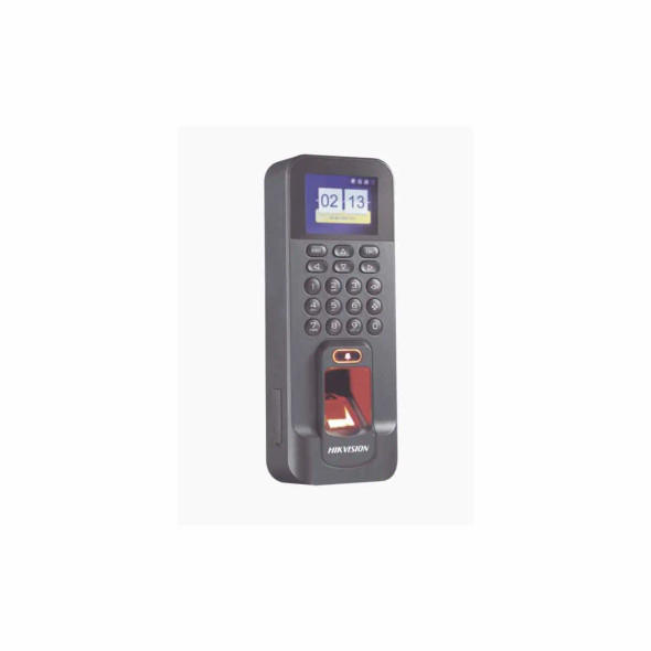 Biométrico DS-K1T804AEF WiFi de Acceso y Asistencia Compatible con APP Hik-Connect (P2P) / Soporta Biometrico Esclavo RS-485 / Lectura de Huella y Tarjetas EM / TCP/IP / 150,000 Eventos / Relevador para Chapa y Reportes de Asistencia 