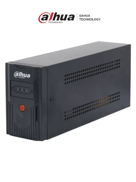 DAHUA DH-PFM350-360-A - UPS de 600VA/360W/ Linea Iteractiva/ Entrada y Salida de 110 Vac +-10%/ 2 salidas /Estabilizador de Voltaje AVR/ Diseño Compacto