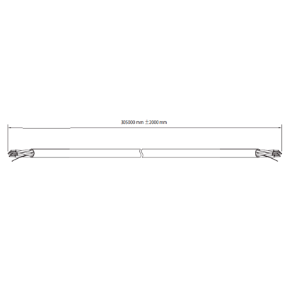 DAHUA PFM922I-5EUN-C -Bobina de cable UTP Cat5e de 305 metros, color blanco, ideal para instalaciones interiores. Conductor de CCA y cubierta de FR-PVC,