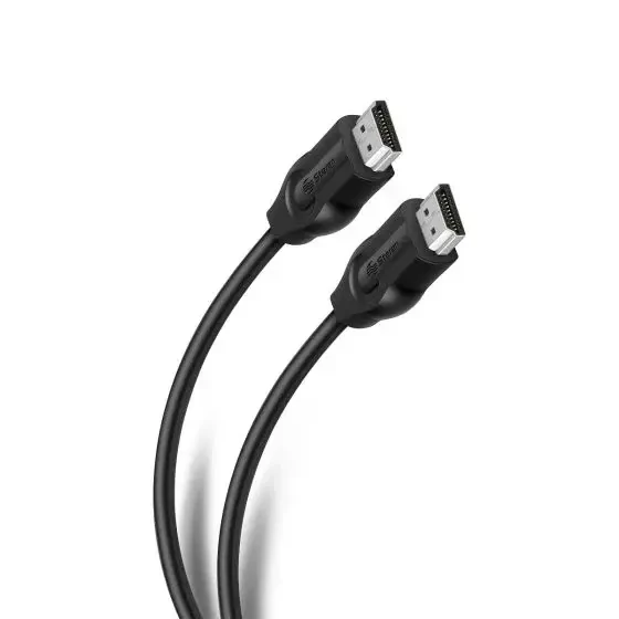 STEREN 206-843 CABLE HDMI ALTA VELOCIDAD,Conecta a corta distancia cualquier equipo HDMI a tu pantalla y evita el exceso de cable. 
