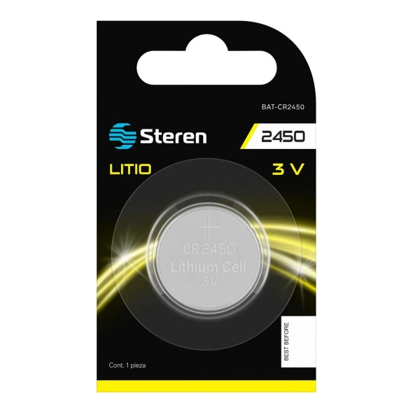 STEREN BAT-CR2450 BATERIA DE LITIO BOTON