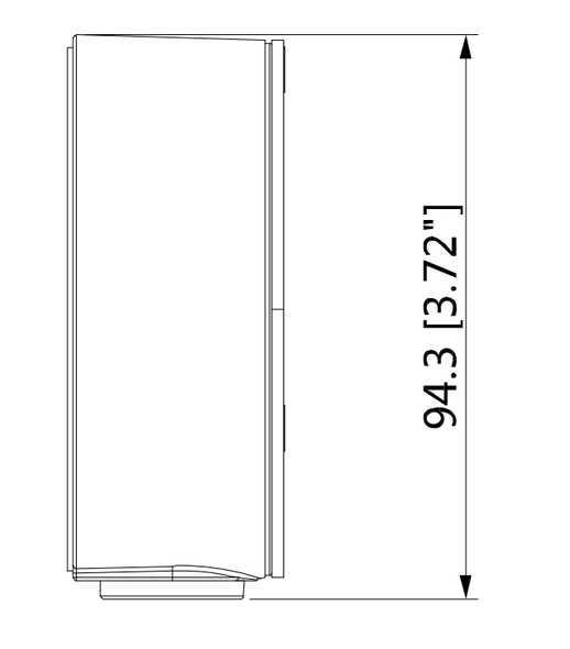 DAHUA PFA134 - Caja de conexiones para cámaras bullet Dahua HFAW1000R, HFAW1100S, HFAW1200RM, HFAW2401S, HFW1120S, HFW1320S y HFW1320SW. Ideal para una instalación ordenada y segura, asegurando una gestión eficiente de cables