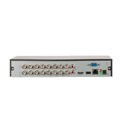 DAHUA XVR5116HS-I3 - DVR 16 Canales 5 Megapixeles Lite WizSense/ H.265+/ 16 Canales +8 IP/ Hasta 24 Canales IP/ 2 Canales de Reconocimiento Facial/ SMD Plus/ Protección Perimetral/ 1 Sata/ Soporta CVI/AHD/TVI/ CVBS e IP/ IoT&POS.