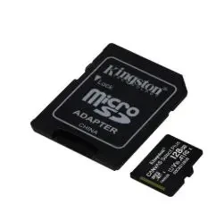 KINGSTON SDCS3/128GB MEMORIA MICRO SDCS3 KINGSTON 128GB CANVAS SEL PLUS G3 150MB ALMACENAMIENTO TARJETA MICRO SD 