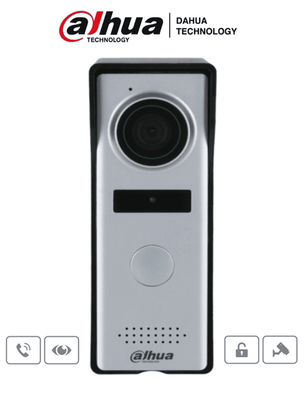 DAHUA VTO1000J - Frente de calle analógico IP66 / Compatible con KTA01 & KTA02,uso residencial u oficina el cual permite tener una perfecta visión ya que cuenta con una cámara 1.3 megapíxeles.