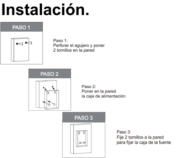 SAXXON PSU1220D18 - Fuente de 12 vcd/ 20 Amperes/ Para 18 Camaras/ 1.1 Amper por Canal/ Protección contra Sobrecargas/ Certificación UL,Voltaje de entrada 120VAC Corriente de entrada 4A Voltaje de salida 12VDC.