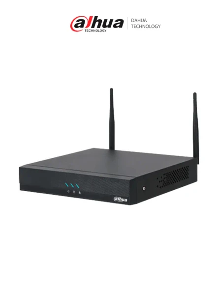 DAHUA DHI-NVR2108HC-W- NVR WiFi de 16MP/ 8 Canales IP/ SMD+/Protección Perimetral/ IA por cámara/ H.265/ Salidas HDMI &VGA/ 1 Bahía de Disco Duro/ 1 E&S de Audio/ Onvif