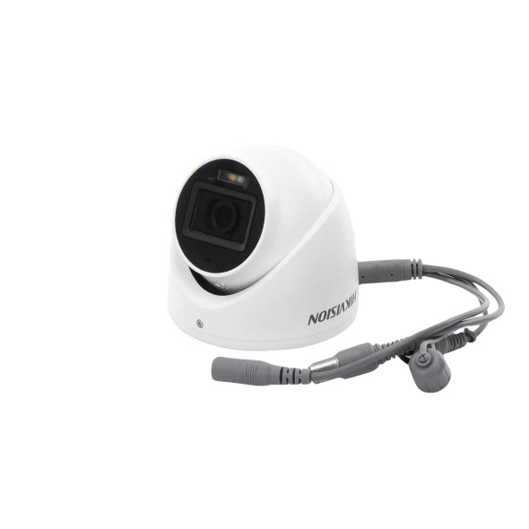 HIKVISION DS-2CE76K0T-LMFS [Dual Light + ColorVu] Camara Domo/ Turret TURBOHD 3K (5 Megapixel) / Lente 2.8 mm / 30 mts IR + 20 mts Luz Blanca / Gran Angular 104.9° / Exterior IP67 / Micrófono Integrado / dWDR / 4 Tecnologías / Metal