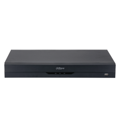 DAHUA XVR5216AN-4KL-I3 - DVR de 16 Canales 4k/ WizSense/ IA/ H.265+/ 2 Bahías de Disco Duro/ 16 Ch HDCVI + 16 IP (Hasta 32 IP)/ 2 Canales de Reconocimiento Facial/ SMD Plus/ Codificación IA/ Funciones IoT&POS/ Audio Bidireccional