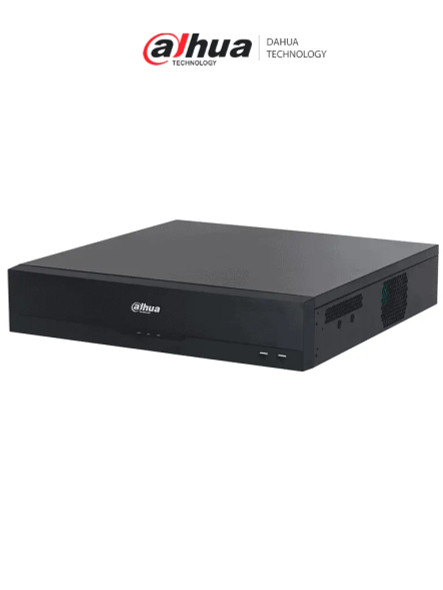 DAHUA DHI-NVR5832-16P-EI2 -NVR de 32 canales IP 8K con 16 puertos PoE y 8 puertos ePoE/ Tecnología Acupick/ detección y reconocimiento facial/ ANPR/ SMD/ Conteo de Personas/ IA por cámara/ 8HDD/ RAID 0/1/5/6/10/ 448 Mbps/8K HDMI output