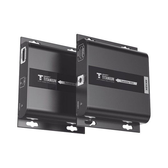 Kit Extensor HDMI para distancias de 120 metros / Resolución 4K @ 30Hz / Cat 6 (1030018)