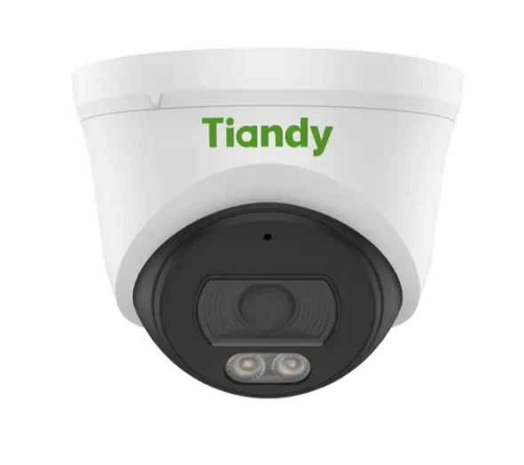 TIANDY TC-C32XV 2FNA-28 CAMARA DOMO/ 2MP/ SK POLAR DAY/ TORRE/ LENTE FIJO 2.8MM/ METAL Y POLICARBONATO/ MICROFONO/ POE/ IP66