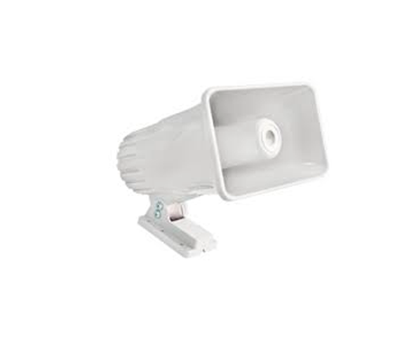 DSC SD30W - Sirena Cableada para Exterior (requiere gabinete modelo GMX-001 para montaje a exterior) 12 VCD 30W 2 tonos 120 dB. Puede utilizarse en cualquier entorno y es adecuada para sistemas contra incendios como también cercas eléctricas.