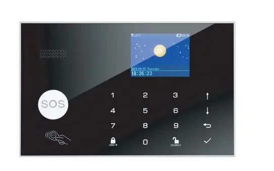 DIGISEG AL1SE2307 SISTEMA DE ALARMA TUYA, PANEL, SENSOR MAGNETICO PUERTA/VENTANA, TARETA RFID, CONTROL REMOTO, SENSOR DE MOVIMIENTO INFRAROJO, SIRENA