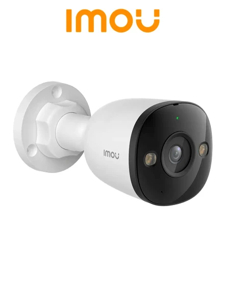 IMOU IPC-PS3EN-5M0 - Cámara Bullet IP de 5 Megapixeles/ Lente Fija 2.8/ Smart Color/ Iluminación 25 Mts/ Detección de Personas y Vehículos/Audio Bidirecional/ IP67/ H.265 #POE