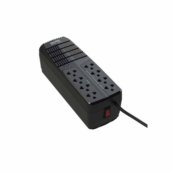 EPCOM EPL2000AVR REGULADOR DE VOLTAJE  2000 VA-1000 W / 4 Contactos con AVR / 4 Contactos con Supresor de Picos / Protección RJ11. 8 tomacorrientes con protección AVR y supresor de picos.