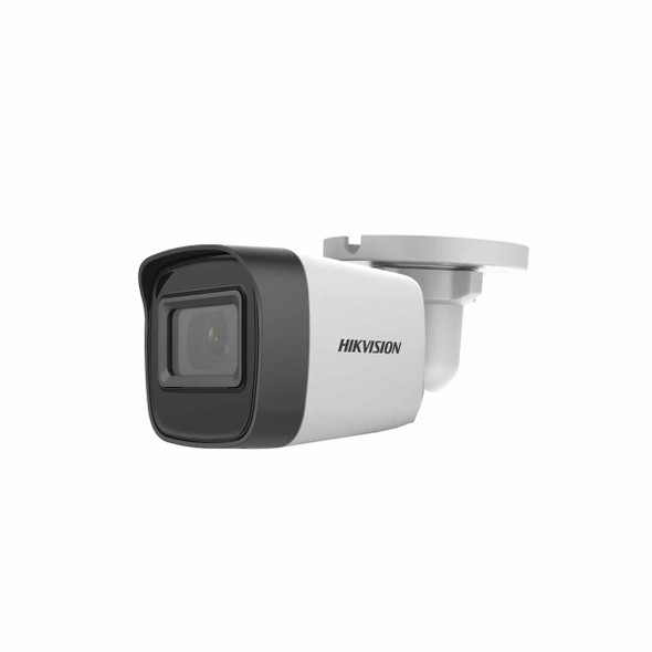 HIKVISION DS-2CE16H0T-ITF(C) Bala TURBOHD 5 Megapixel/ Lente 2.8 mm/ 4 Tecnologías (TVI/ AHD/CVI/CVBS) / 30 mts SMART IR EXIR/ Exterior IP67/ dWDR/ Metal