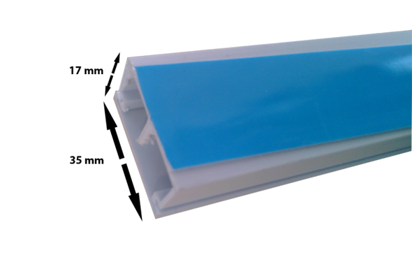 HM HM1735A-2 CANALETA PVC 17X35 2M ADHES 