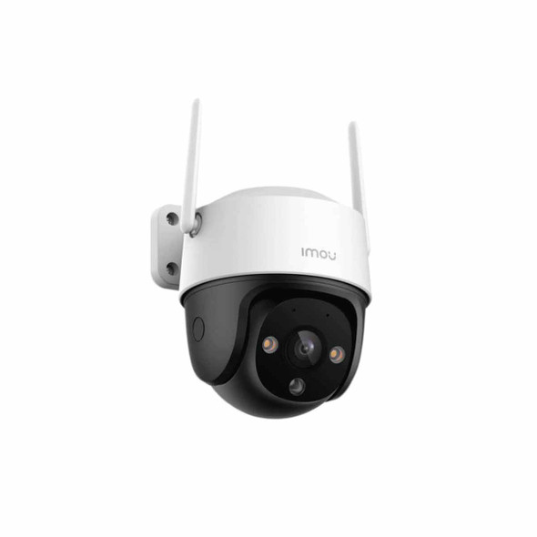 IMOU Cruiser SE+ 3MP (IPC-K7CN-3H1WE) - Cámara IP PT de 3MP con WiFi ofrece Full Color, audio bidireccional, 30m, micrófono y altavoz, disuasión activa sirena 110dB, autotracking, ranura MicroSD e IP66.