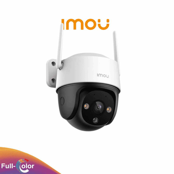 IMOU Cruiser SE+ 5MP (IPC-K7CN-5H1WE) - Cámara IP PT de 5MP con WiFi Full Color, audio bidireccional, IR 30m, micrófono y altavoz integrados, disuasión activa sirena 110dB, autotracking, ranura MicroSD e IP6
