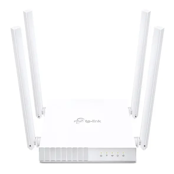 TP-LINK ARCHER C24 Router Inalámbrico AC750 doble banda AC, 2.4 GHz y 5 GHz Hasta 733 Mbps/ 3 Modos en 1 / 4 Puertos LAN 10/100 Mbps / 1 Puerto WAN 10/100 Mbps.