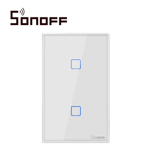 SONOFF T2US2C APAGADOR DE PARED TOUCH