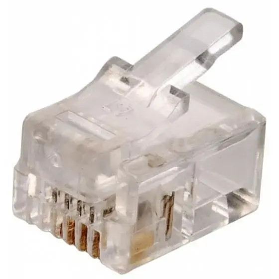 Steren 300-064 – Plug Telefónico Modular RJ11