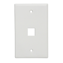 STEREN 310-201WH PLACA UTP KEYSTONE 1 CAVIDAD 