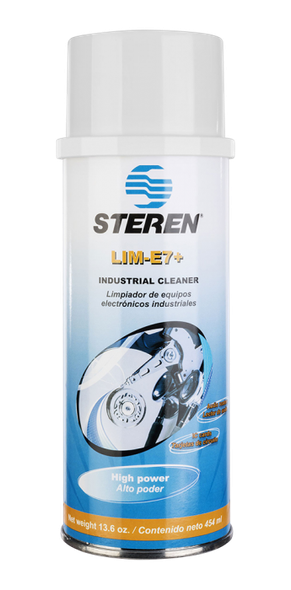 STEREN LIM-E7+ LIMPIADOR Y DESENGRASANTE DE ALTO PODER PARA SISTEMAS,MECANICOS Y ELECTRONICOS