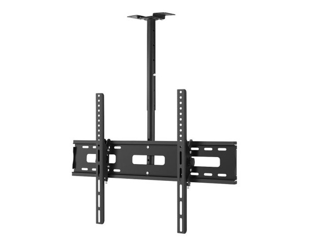 STEREN STV-065 SOPORTE PARA PANTALLAS Soporte de techo para pantallas de 32” a 83”, Es adecuado para pantallas de 32” a 83” (81,3 cm a 201,8 cm) y soporta hasta 50 kg.Al estar anclado al techo, el área donde esté instalado será mucho más accesible. 