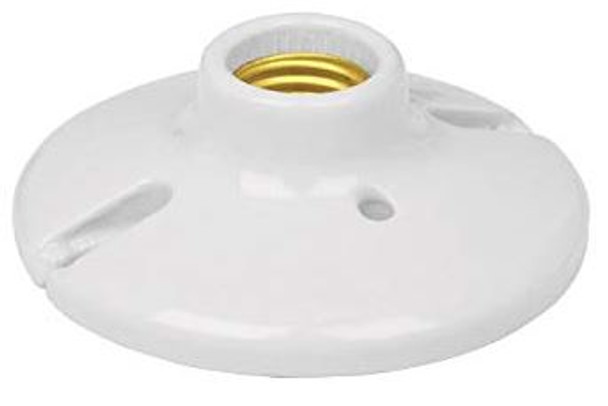 Volteck POPO-18 – Portalámpara Porcelana