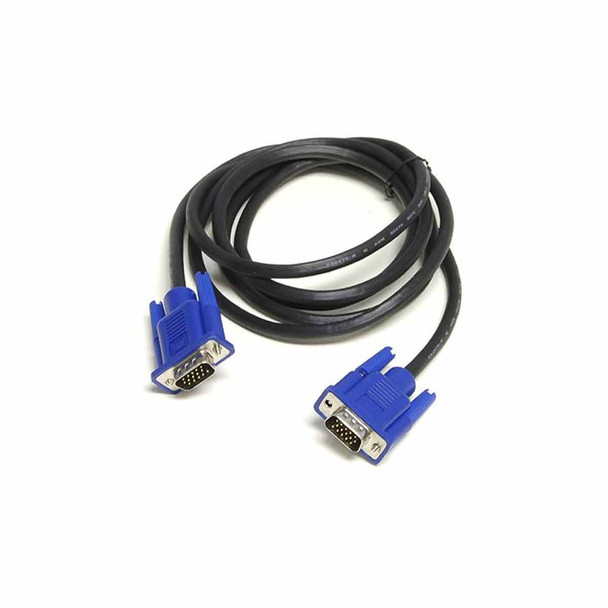 XCASE ACCCABLE61 CABLE VGA MACHO- VGA Macho, 3 metros es la mejor solución para transmitir imágenes y video desde tu PC o laptop sin pérdida de señal.