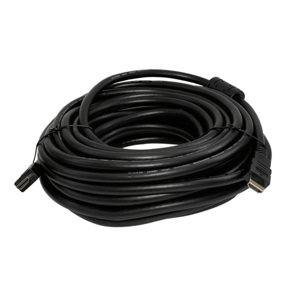 XCASE HDMIE-1000 CABLE HDMI 1.3 Macho - HDMI 1.3 Macho, 1080p, 10 Metros, Negro, es un accesorio que permite la transmisión de señales digitales de alta definición.