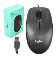 LOGITECH M90 MOUSE ALAMBRICO USB NEGRO.El mouse Logitech® M90 te proporciona lo indispensable para un control cómodo y confiable. SIN FALSOS MOVIMIENTOS: El seguimiento óptico preciso nunca falla.