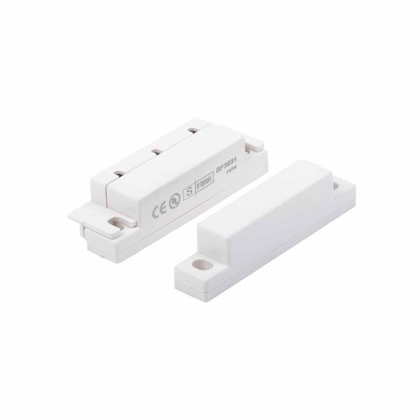 Contacto magnético para puertas y ventanas color blanco / GAP: 33 mm