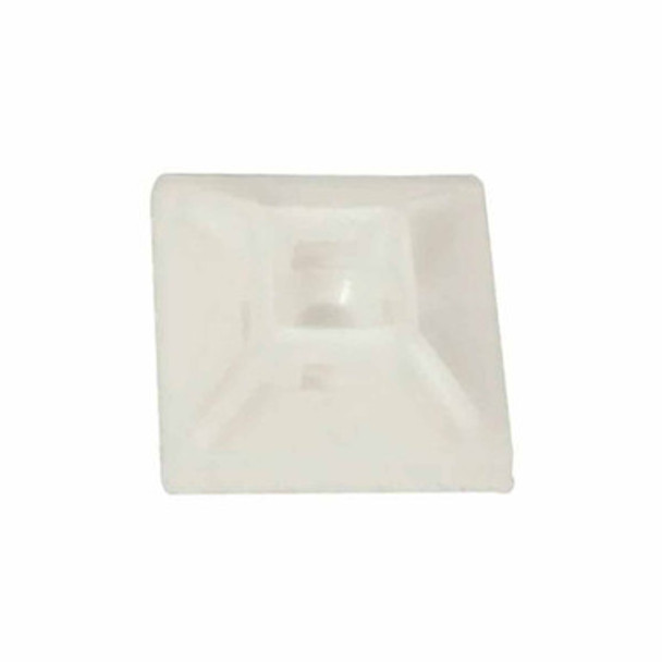 STEREN BASE AUTOADHERIBLE PARA CINCHOS SUJETACABLES, NYLON, BLANCO