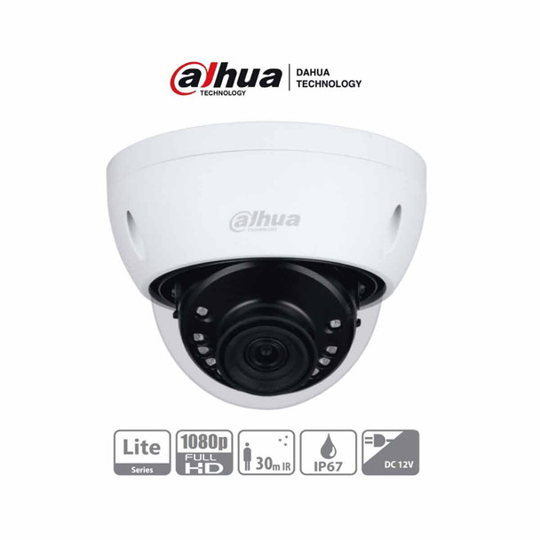 DAHUA HAC-HDBW1200E-28- Cámara Domo 2 Megapíxeles Antivandálica /2.8 mm 