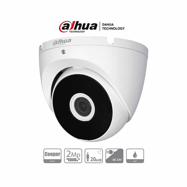 DAHUA HAC-T2A21 - Cámara Domo de 2 Megapíxeles/ 1080p/ Lente 3.6 mm