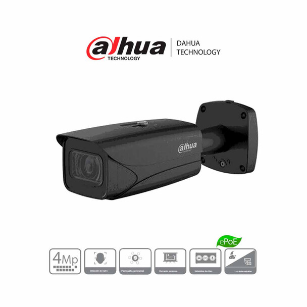 DAHUA IPC-HFW5442E-ZE - Camara IP Bullet de 4 Megapixeles/ Color Negro/ Inteligencia Artificial