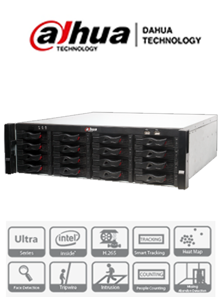 DAHUA NVR616-64-4KS2- NVR de 64 Canales IP 4k/ H265/ H264/DEWARP