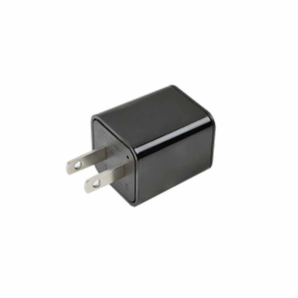 SYSCOM M1B Cámara Oculta en Cargador de Pared (Spyce Camera) / Memoria de 8GB / Resolución 2 Megapixel (1080P) / Grabación Continua o por Movimiento.