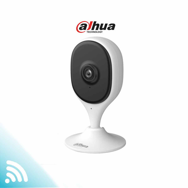 DAHUA DH-C5A - Cámara IP Wifi de 5 Megapíxeles con audio bidireccional (micrófono y altavoz), base magnética, detección de humanos y mascotas, botón de privacidad, H.265 y ranura MicroSD