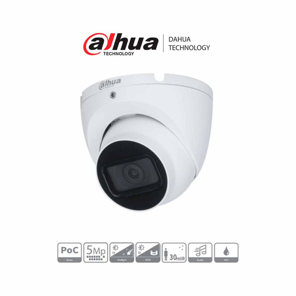 Dahua HAC-HDW2501TLM-A -  Camara Domo de 5 Megapixeles/ Serie Pro/ Lente de 2.8 mm/ 111°