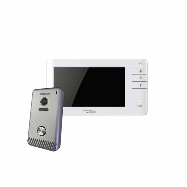 KCVS701EB Videoportero a color de 7" /monitor y frente de calle
