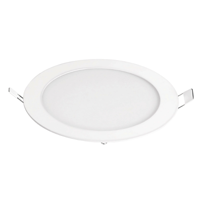 LUMINARIO LED / 9W / REDONDO / EMPOTRAR / 630lm / 6500K / LUZ FRIA / 50000H / ANGULO 270 / 85-265 V/ 50-60HZ / CRI 75