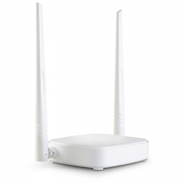 TENDA N301 ROUTER INALAMBRICO 300 MBPS CONFIGURACION SENCILLA N300 / IEEE 802.11n / 1P WAN 10-100 / 3P LAN 10-100 / 2 ANTENAS EXTERNAS 5DBI