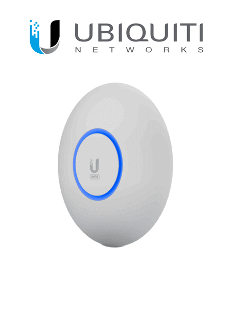 UBIQUITI U6-LR  Punto de Acceso WiFi 6 3.0 Gbps con radios de 5 GHz (4x4 MU-MIMO y OFDMA) y 2.4 GHz 4x4 MIMO 