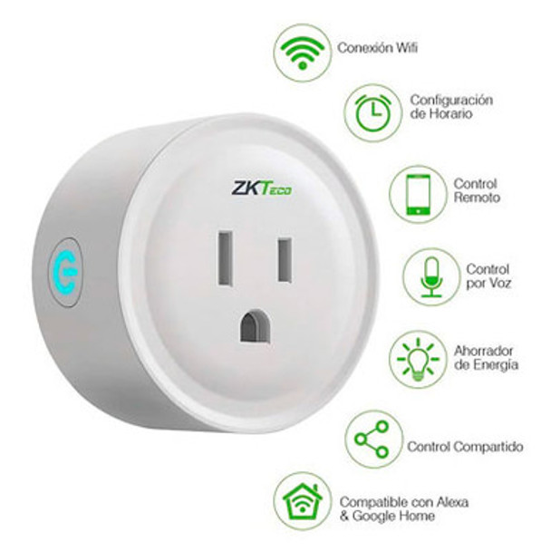 Smart Plug Compacto – Control de Dispositivos Electrónicos