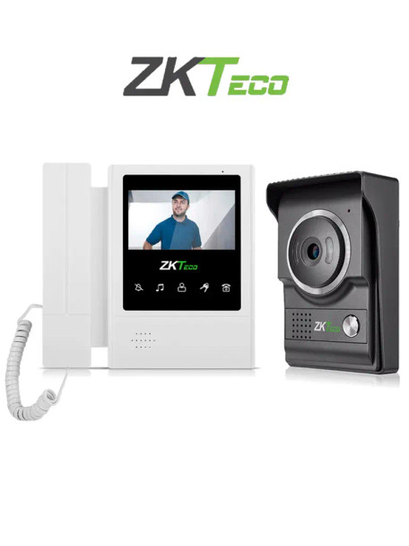 ZKTECO VDP04B4 – Kit Videoportero Analógico Monitor 4.3"